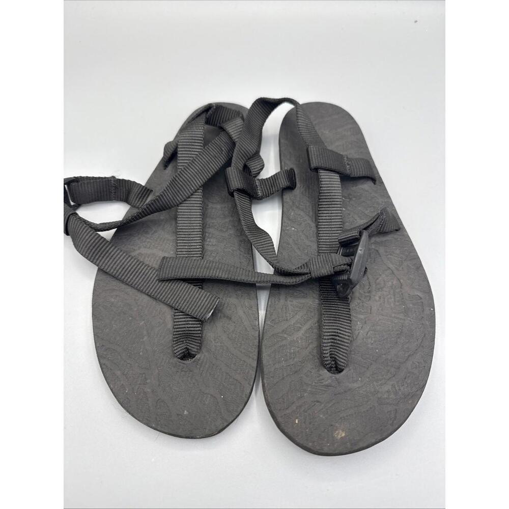 Unshoes Sandals M 6 W 7 Black Barefoot Zero Drop Minimalist Shoes Wokova